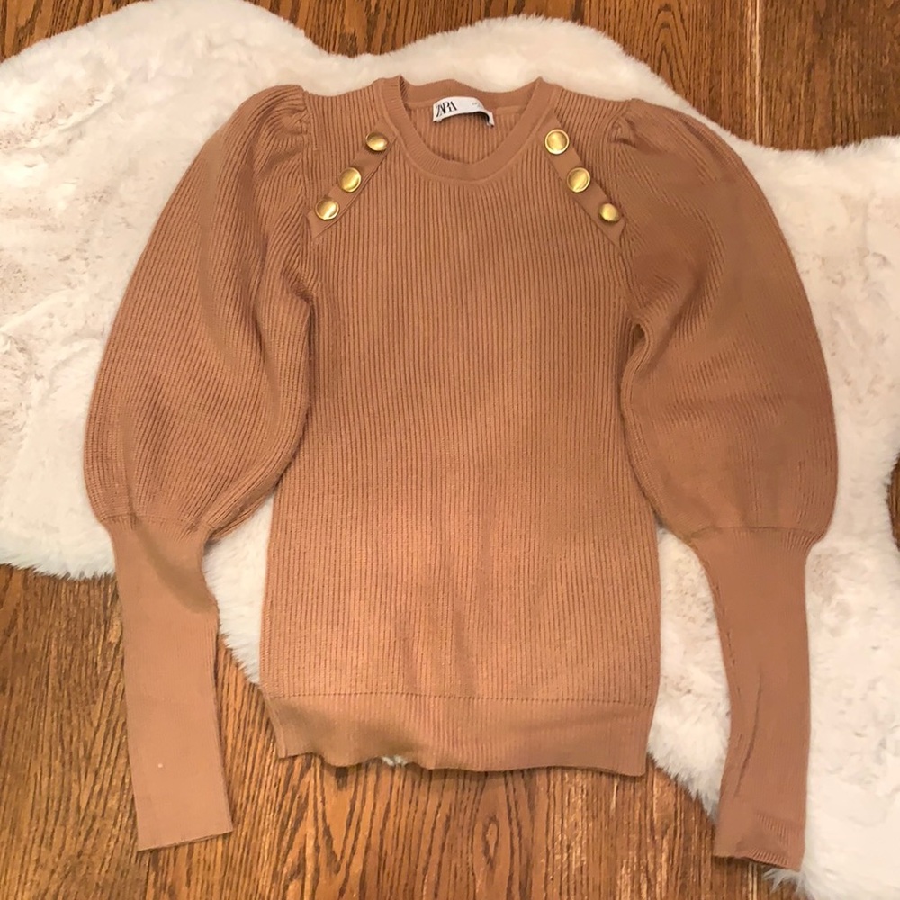 Camel coloured sweater